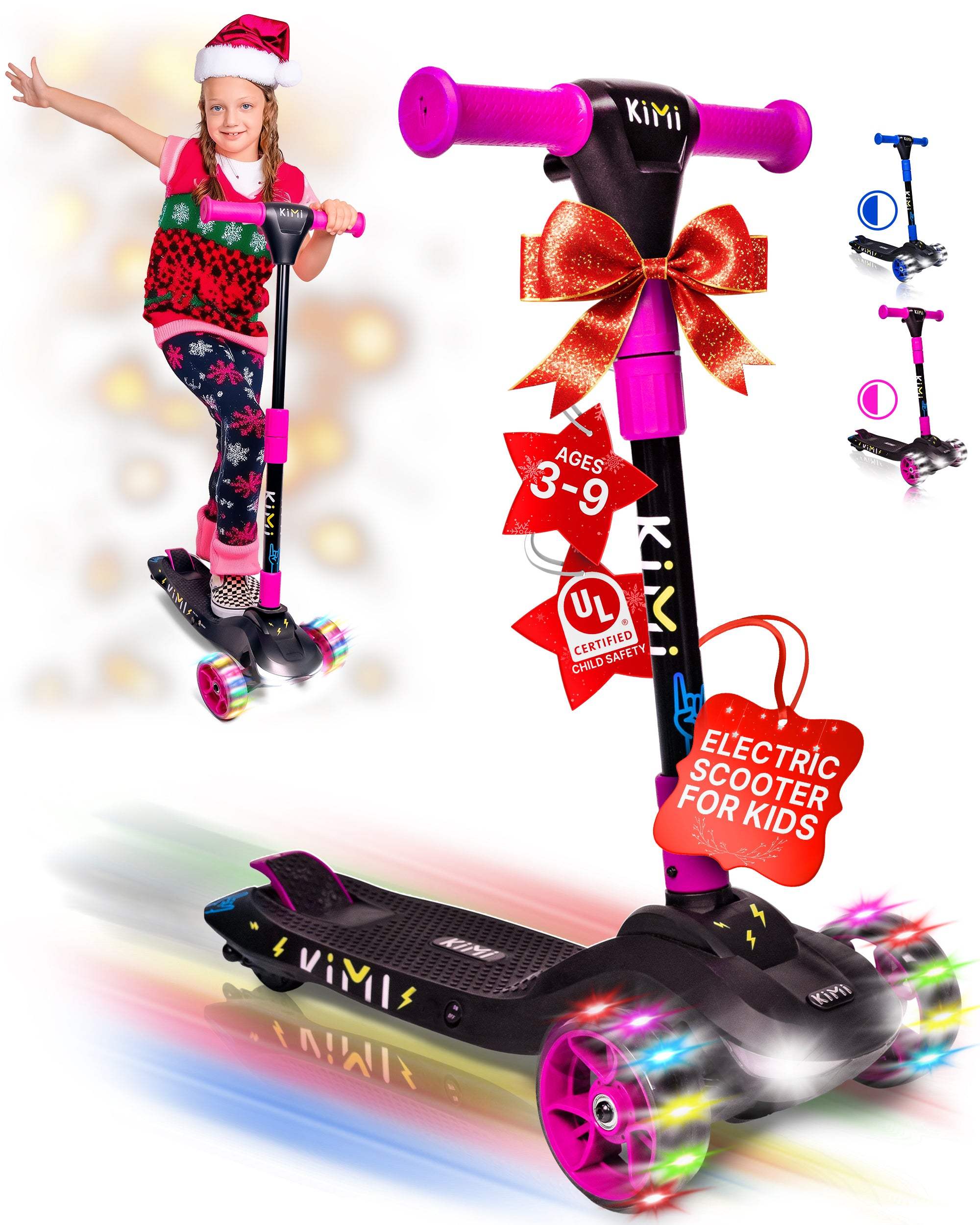 kimi kinderfahrrad Kimi Electric Scooter for Kids – Pink New 2025 Edition SALE ON WALMART NOW