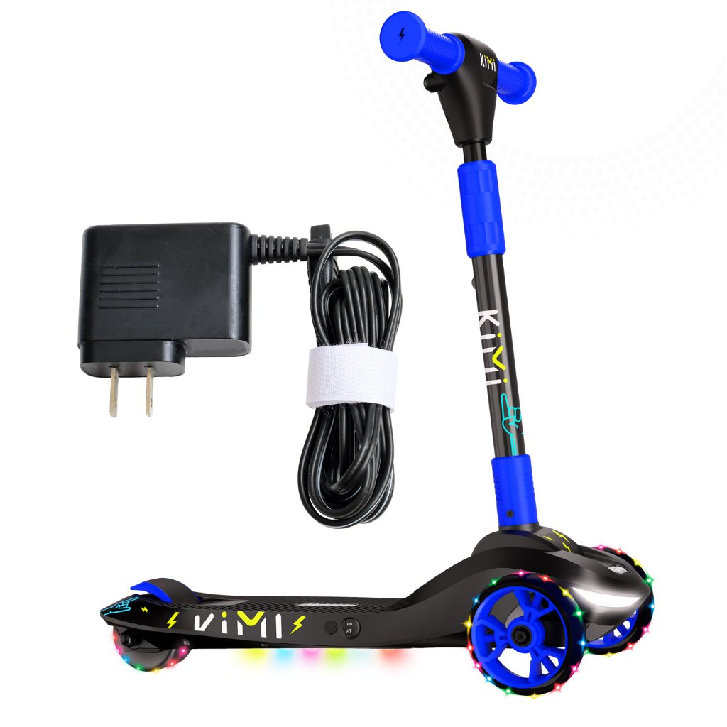 KIMI Electric Scooter For Kids and Toddlers 2-9 Blue Free UPS Shipping - KIMI