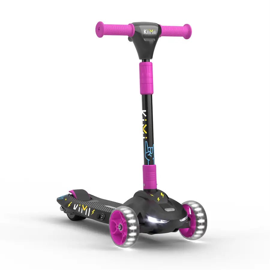 Kimi Electric Scooter For Kids and Toddlers 2-9 Pink Free UPS Shipping - KIMI